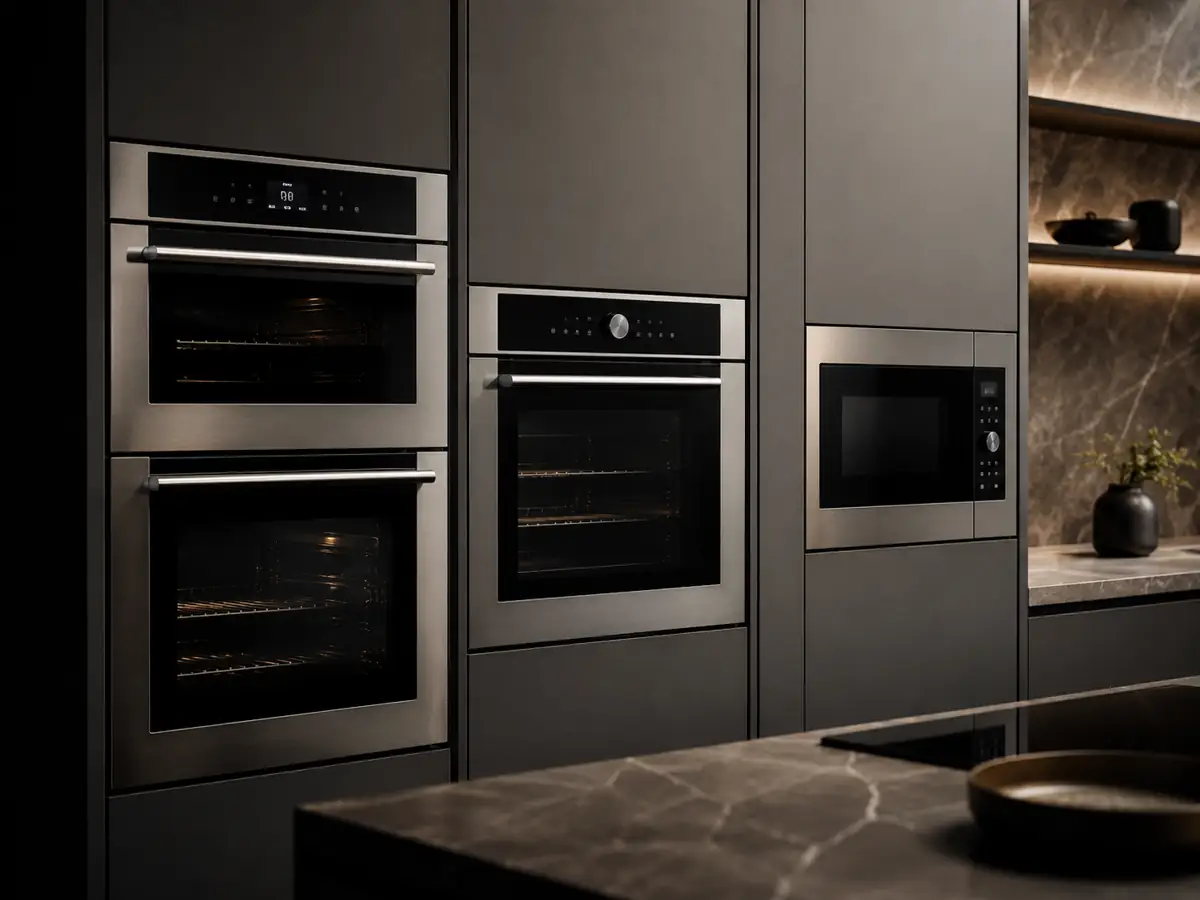 Premium built-in cooking appliance lineup