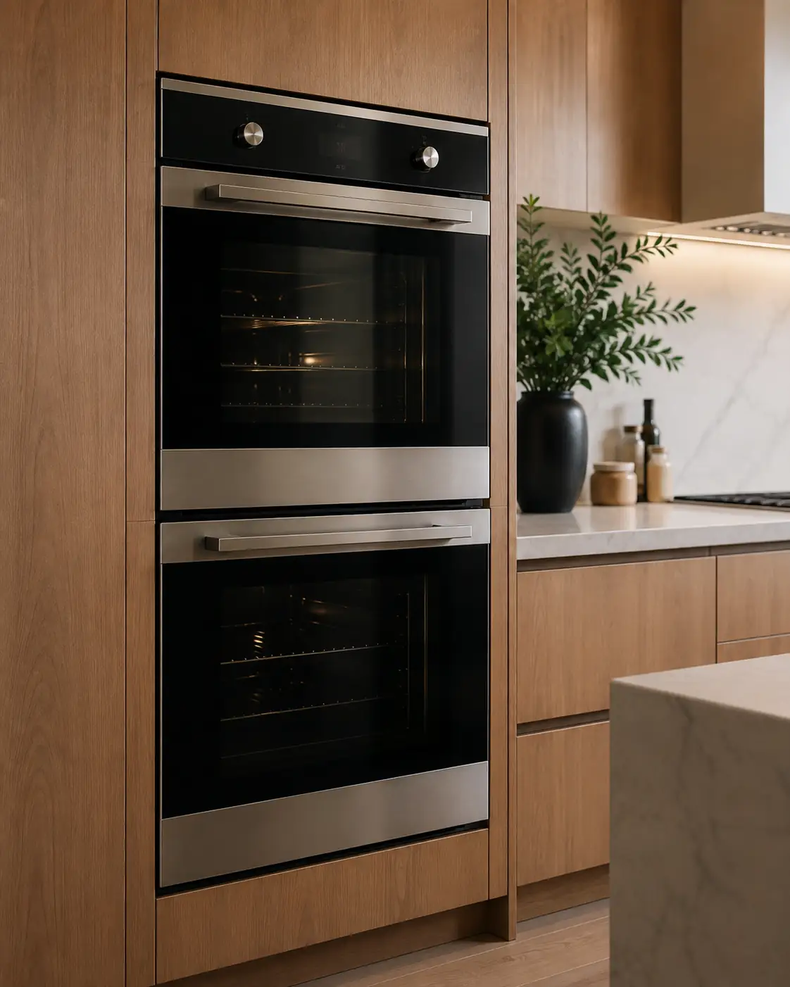Premium built-in double wall oven